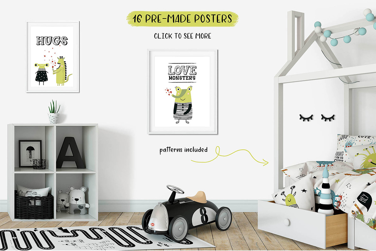 Love Monsters, an Animal Illustration by Oksana Stepova (Photo 6 of 12)