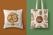 Vintage Autumn Illustrations, a Seasonal Illustration by Graphic Goods (Thumbnail 3 of 8)