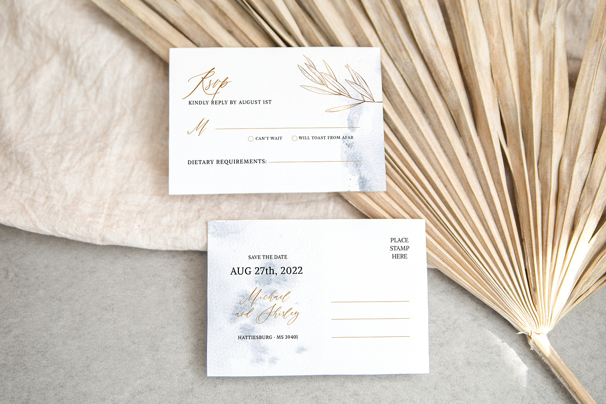 Boho Mockup Bundle,Invitation Mockup, a Product Mockup by ILoveMockupDesign (Photo 7 of 11)