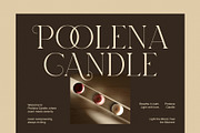 Rioka Stylish Serif Font, a Serif Font by Elegant Font (Thumbnail 3 of 8)