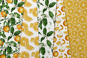 Oranges flowers and fruits clip art, a Food Illustration by Alena Sid (Thumbnail 12 of 14)
