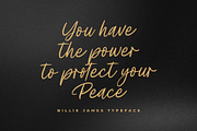 Billie James Handwriting script, a Script Font by Damarletter (Thumbnail 11 of 11)