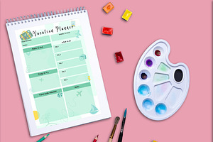 Vacation Planner Ready To Print