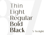 Breadley Sans - Modern Sans Serif, a Sans Serif Font by Ardyanatypes (Thumbnail 12 of 12)