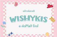 Wishykis - Display Font