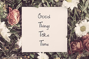 Fine River Hand Drawn Typeface, a Script Font by Magda (Thumbnail 6 of 8)