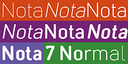 Nota-Rounded, a Sans Serif Font by Wiescher-Design (Thumbnail 5 of 7)