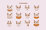 Retro Mood. Cartoon characters., a Decorative Illustration by Sweet Corner (Thumbnail 10 of 12)