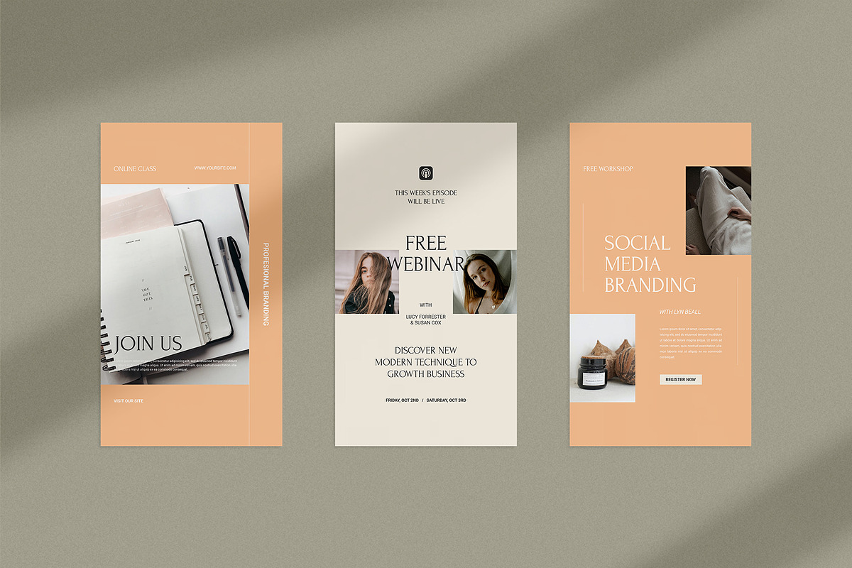 Influencer Instagram Pack | PS CANVA, a Social Media Template by Visuel Colonie® (Photo 14 of 18)
