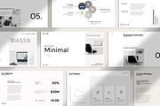 Minimal Business Plan Presentation, a Presentation Template by Studio Industry (Thumbnail 2 of 16)