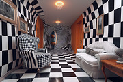 Colorful interiors. 46 images, a Decorative Illustration by Handmadefont (Thumbnail 5 of 11)