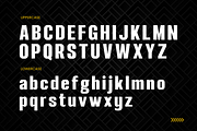 Gildent – Bold Condensed Sans Serif, a Sans Serif Font by Sronstudio (Thumbnail 6 of 12)