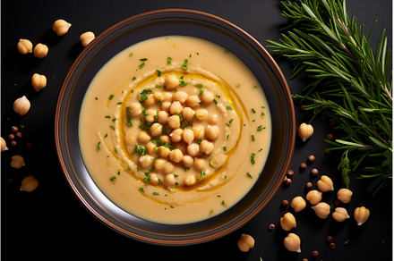 Chickpea Soup a classic of Umbrian, a Food & Drink Photo by Rodica Ciorba
