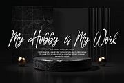Black Light | Script Font, a Script Font by Scratchones (Thumbnail 6 of 8)