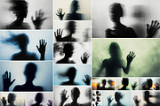 40 Blurred silhouettes, a Person Photo by Handmadefont (Thumbnail 2 of 10)
