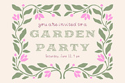 Renaissance Garden Patterns & Fonts, a Pattern Graphic by Liz Kohler Brown (Thumbnail 13 of 16)