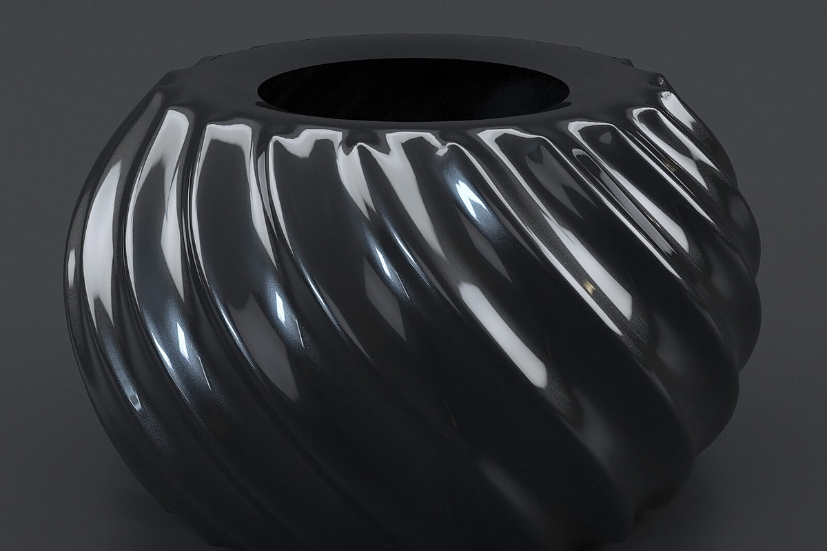 White/Black vases collection, a Furniture 3D Model by RC graphics (Photo 17 of 24)
