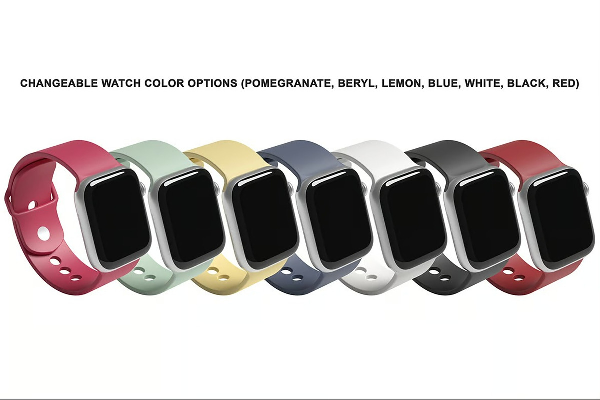 Smart Watch Mockup, a Wearable Device Mockup by Hubzway (Photo 6 of 9)