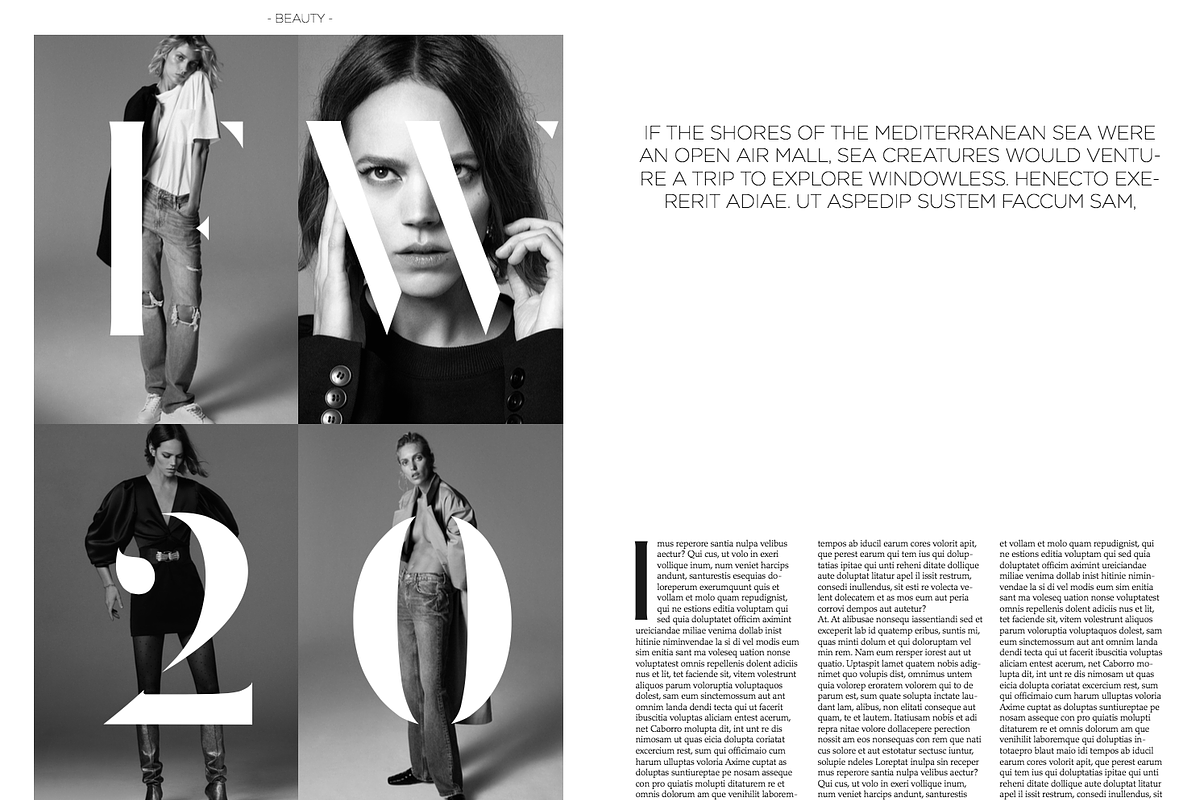 Magazine Template, a Magazine Template by Cristian Villegas Studio (Photo 9 of 11)