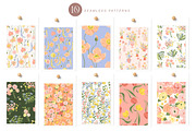 Bloom Vector Illustration & Patterns, a Decorative Illustration by Inna Moreva (Thumbnail 10 of 14)