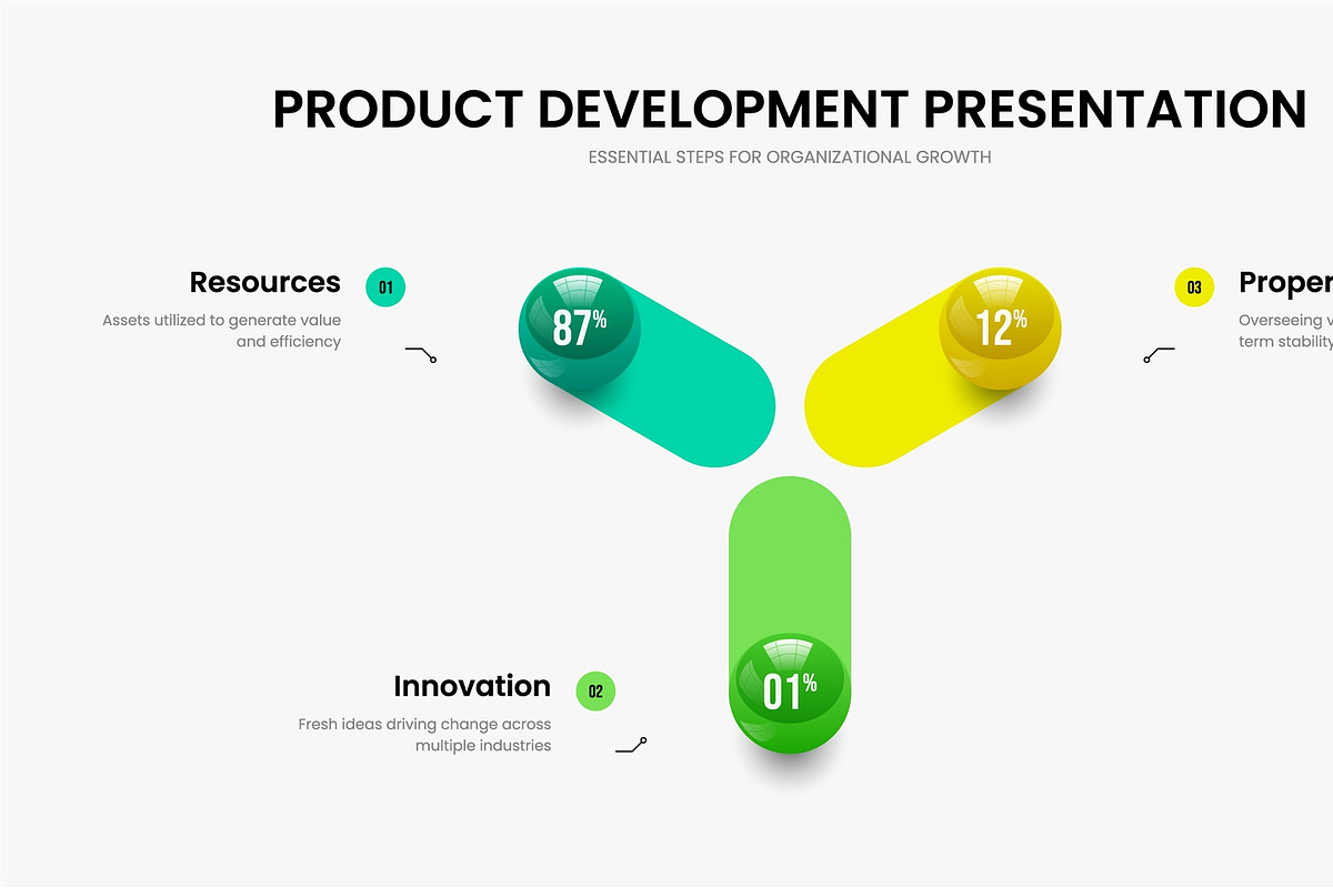3D Ball Infographic Design Screens, a Presentation Template by provector (Photo 24 of 31)
