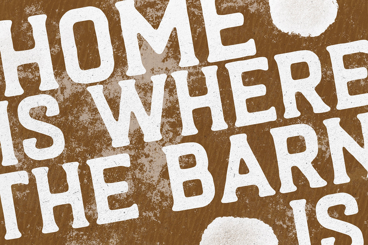 Farm Fresh Market - Sans Serif Font, a Serif Font by ariodsgn (Photo 5 of 8)