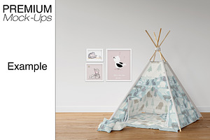 Kids Room - Wigwam Wall & Frames