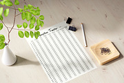 Monthly Symptom Tracker Printable, a Stationery Template by Graphicsnext (Thumbnail 2 of 5)