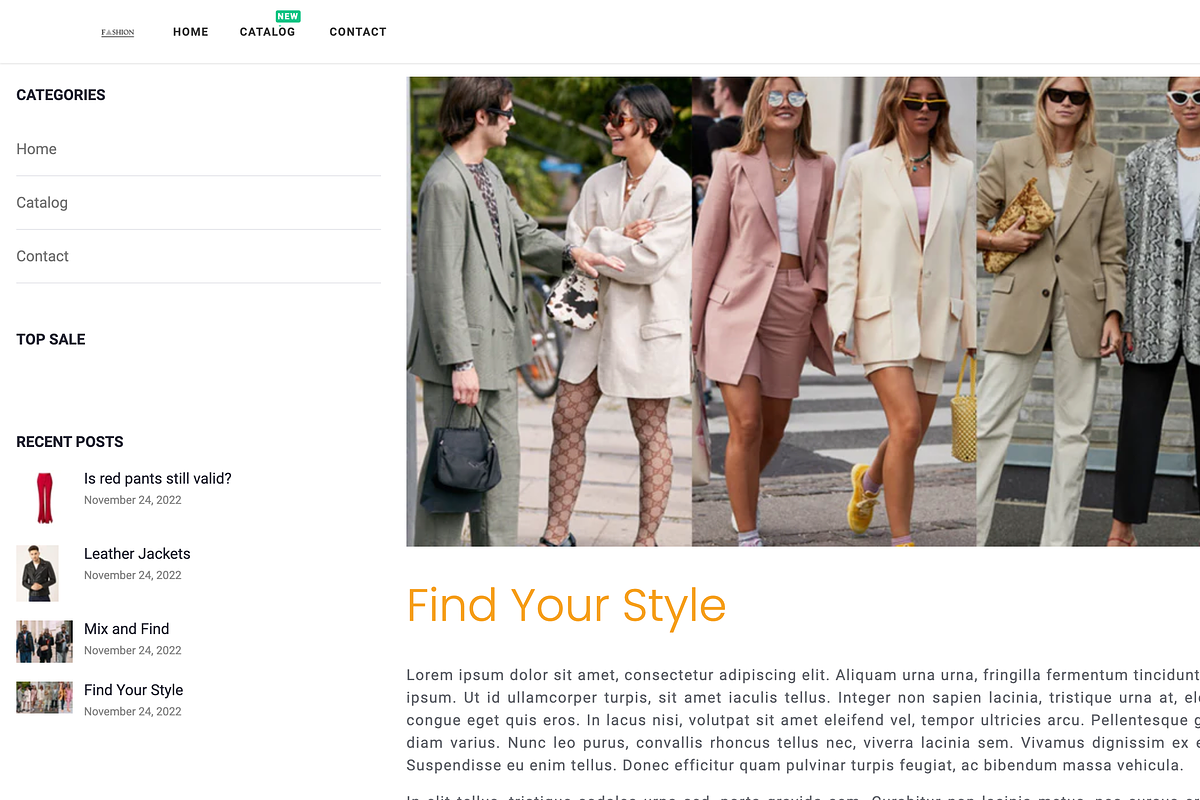 Shopify Clothing eCommerce Theme, a Templates & Theme by Exclusive Themes (Photo 8 of 10)