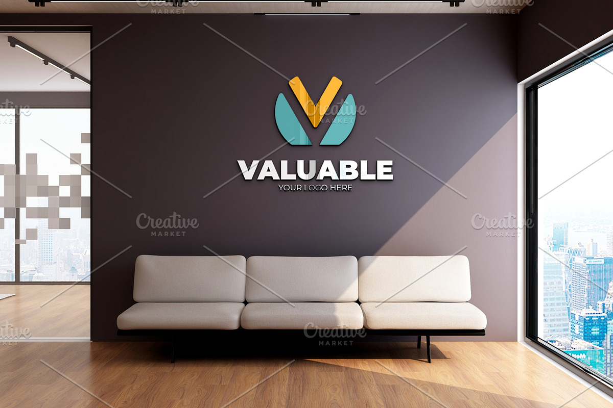 PSD Office Lobby Waiting Room Mockup, a Product Mockup by Ayy (Photo 6 of 21)