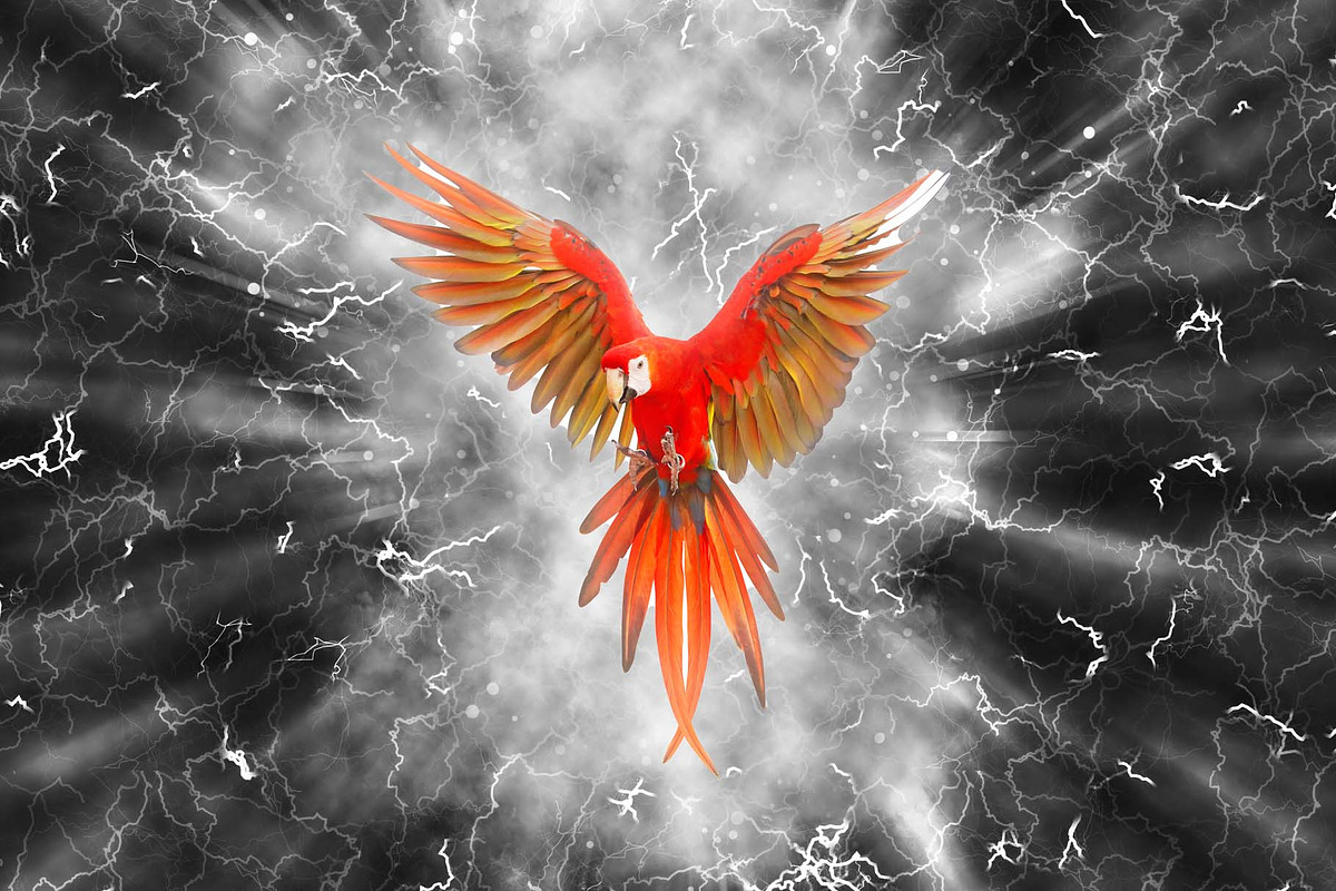 Thunder Burst Photoshop Action, an Action Add-On by MRI STUDIO (Photo 9 of 11)