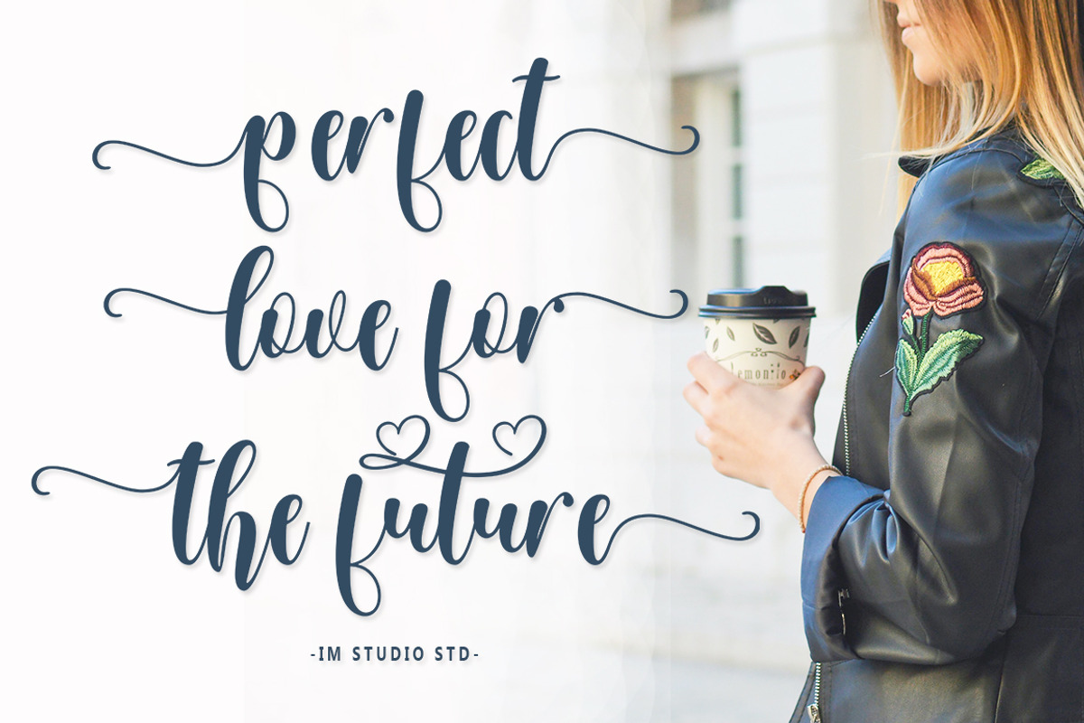 Adsention., a Script Font by IM Studio (Photo 2 of 8)