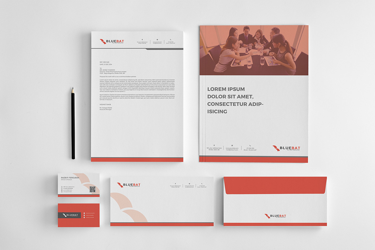 Corporate Identity Design, a Stationery Template by Rongmistiry (Photo 2 of 10)