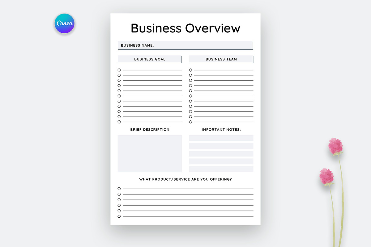 Canva Business Planner Bundle Pack, a Stationery Template by Design Zone (Photo 3 of 8)