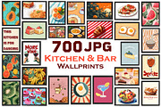 Kitchen WallArt Bundle,Kitchen print, a Wallpaper Photo by Chipshpow Graphics (Thumbnail 1 of 10)