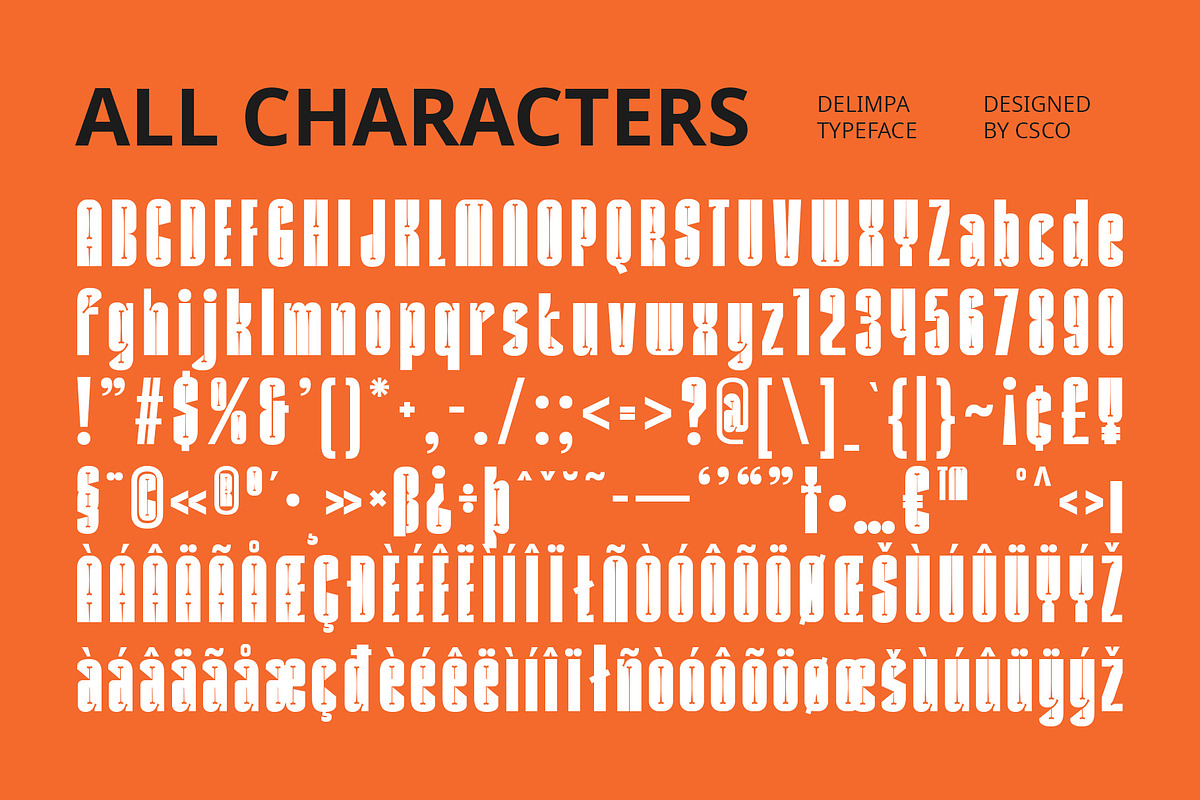 Delimpa – Inktrap Font, a Sans Serif Font by Craft Supply Co. (Photo 8 of 8)