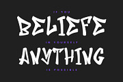 Brandon Xligex Graffiti Display Font, a Handwritten Font by Maulana Creative (Thumbnail 3 of 8)
