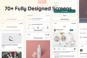 Figma UX/UI Design for AI Mobile App, an UI Kit Template by Ekhlass UX Hub (Thumbnail 5 of 6)