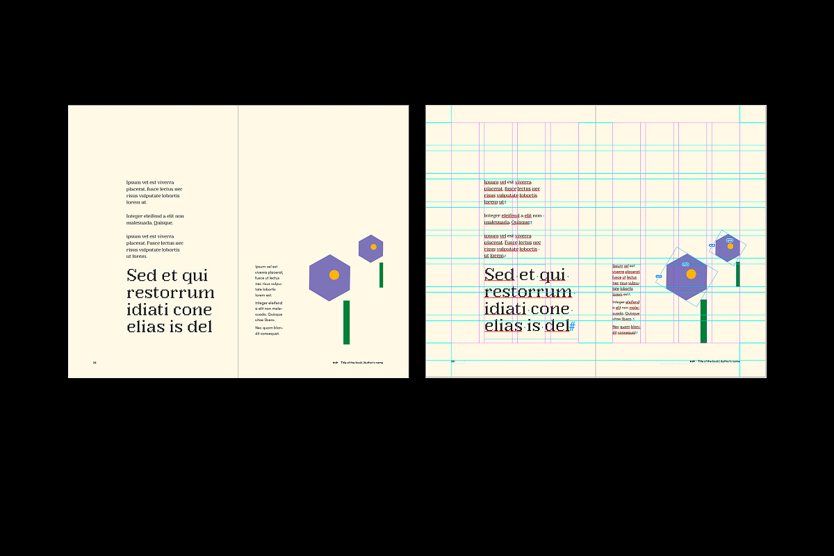 Poetry With Illustrations Template, a Magazine Template by an-arketype studio. (Photo 8 of 10)
