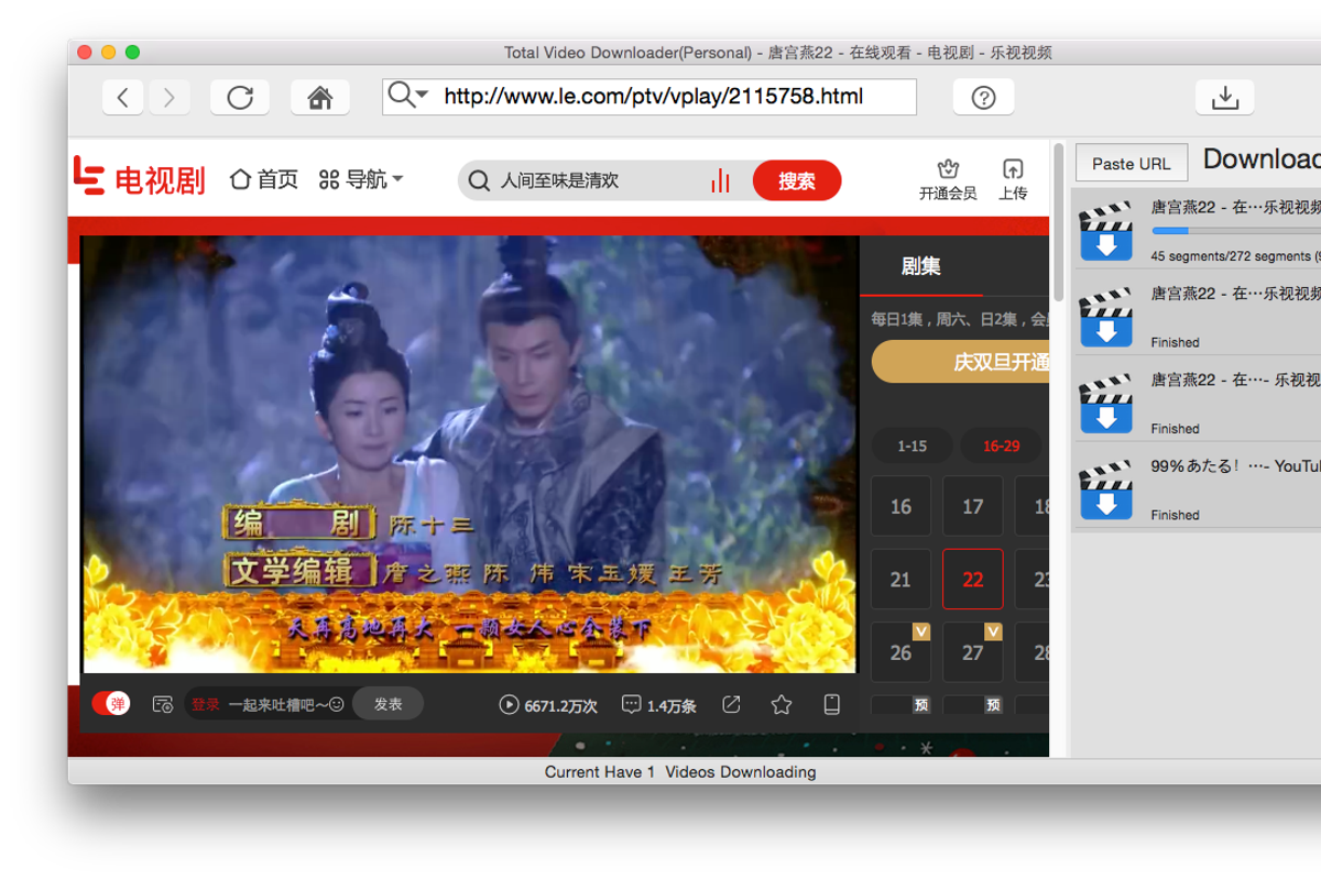 Total Video Downloader for Mac, an Action Add-On by EffectMatrix (Photo 7 of 14)