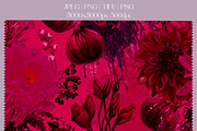 Viva Magenta - pattern collection, a Pattern Graphic by NNclipart (Thumbnail 4 of 20)