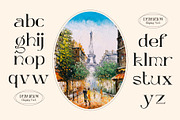 Dellucion, a Serif Font by Burntilldead (Thumbnail 10 of 13)