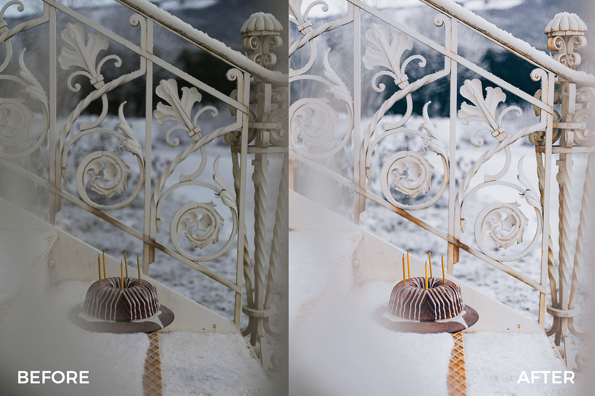 Festive Winter Preset Bundle, an Action Add-On by in between details (Photo 16 of 17)