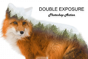 Double Exposure Photoshop Action