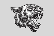 Four Unique Cat Heads, an Illustration by RobinHoldsworth (Thumbnail 2 of 5)
