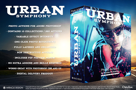 Actions for Photoshop / Urban