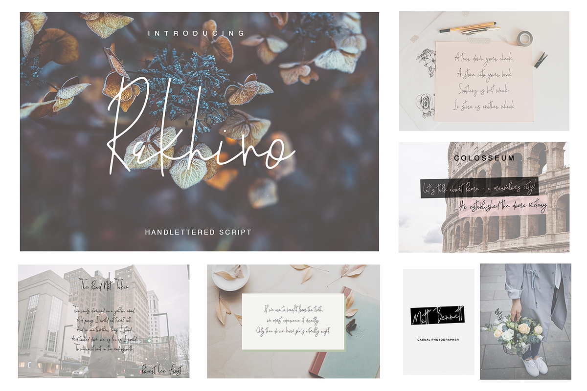 Hand Written Font Bundle 90 in 1, a Script Font by Quothron (Photo 55 of 64)