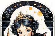 ETARA Moonlit Cat Oracle, a Decorative Illustration by ETARA by Mea Hau (Thumbnail 6 of 11)