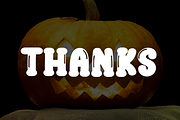 Ghost Pumpkin | Script Font, a Script Font by Scratchones (Thumbnail 8 of 8)