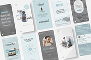 Wellness Instagram Templates Bundle, a Social Media Template by DigiPax (Thumbnail 5 of 12)